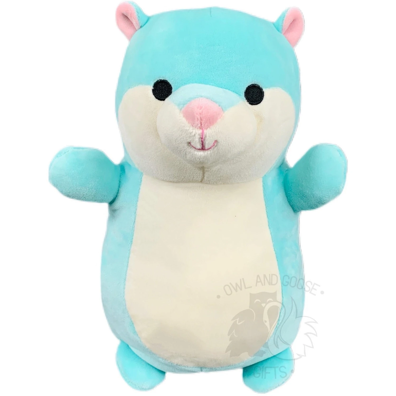 Squishmallow 10 Inch Hobart The Hamster Hug Mees Plush Toy 3 Squishmallow 10 Inch Hobart The Hamster Hug Mees Plush Toy