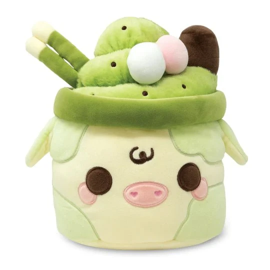 Cuddle Barn 11 Inch Matcha Mooshake Kawaii Plush Toy 3 Cuddle Barn 11 Inch Matcha Mooshake Kawaii Plush Toy