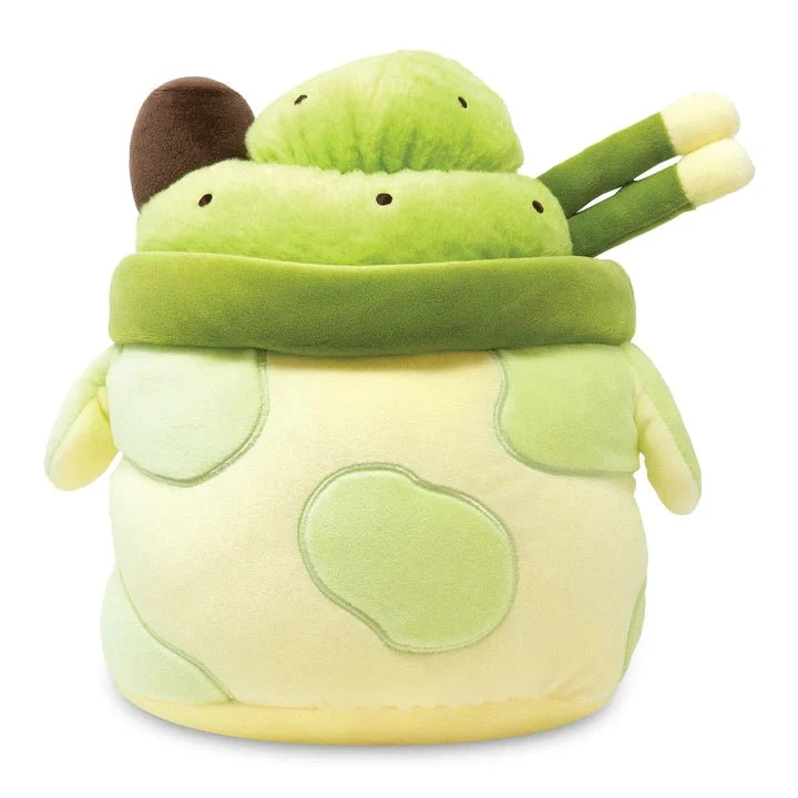 Cuddle Barn 11 Inch Matcha Mooshake Kawaii Plush Toy 5 Cuddle Barn 11 Inch Matcha Mooshake Kawaii Plush Toy - Image 3