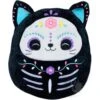 Squishmallow 12 Inch Jana The Cat Day Of The Dead Plush Toy -Snugpals Store 12jancatdod squishmallow 12 inch jana the cat day of the dead plush toy 481476