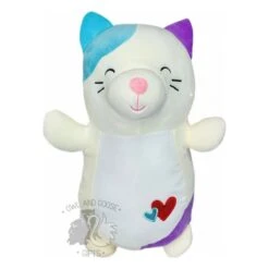 Squishmallow 14 Inch Cora The Cat Valentine Hug Mees Plush Toy