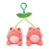 Cuddle Barn 3 Inch Wawa The Cherry Frog Kawaii Plush Clip -Snugpals Store 3cherwawa cuddle barn 3 inch wawa the cherry frog kawaii plush clip 208441