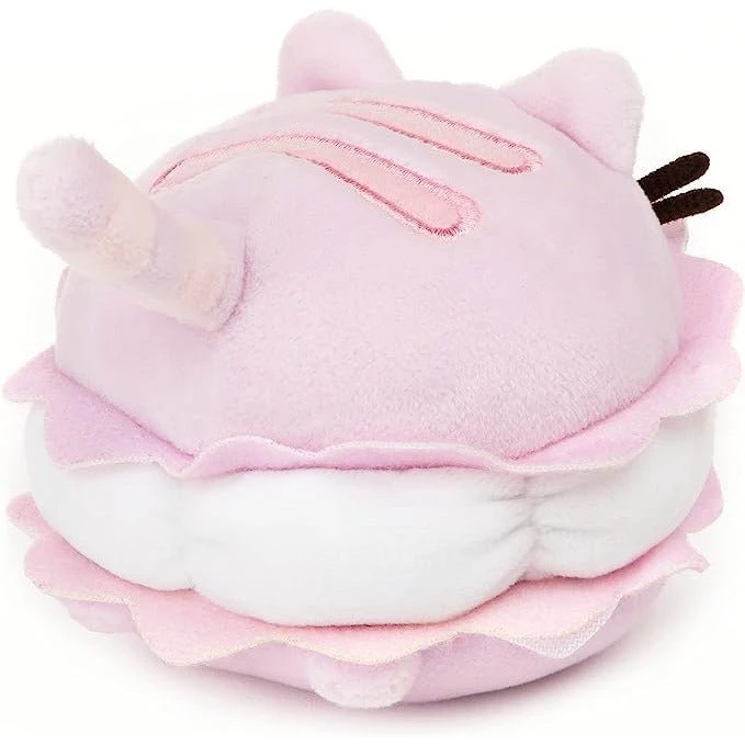 Pusheen 4 Inch Pink Macaron Cookie Plush Toy 5 Pusheen 4 Inch Pink Macaron Cookie Plush Toy - Image 3