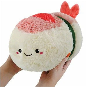 Squishable 7 Inch Mini Shrimp Sushi Plush Toy 3 Squishable 7 Inch Mini Shrimp Sushi Plush Toy