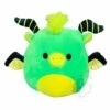Squishmallow 8 Inch Bethuna The Horned Dragon Blacklight Plush Toy