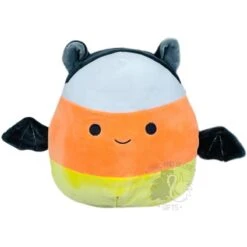 Squishmallow 8 Inch Delie The Candy Corn Bat Halloween Plush Toy