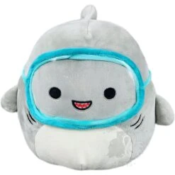 Squishmallow 8 Inch Gordon The Shark With Goggles Plush Toy