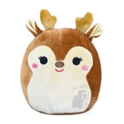 Squishmallow 12 Inch Darla The Deer Squisharoys Christmas Plush Toy