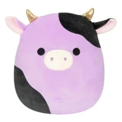 Squishmallow 12 Inch Alexie The Purple Cow Plush Toy