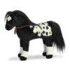 Breyer Showstoppers 13 Inch Black Appaloosa Horse Plush Toy -Snugpals Store bre apphor breyer showstoppers 13 inch black appaloosa horse plush toy 129063