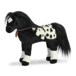 Breyer Showstoppers 13 Inch Black Appaloosa Horse Plush Toy