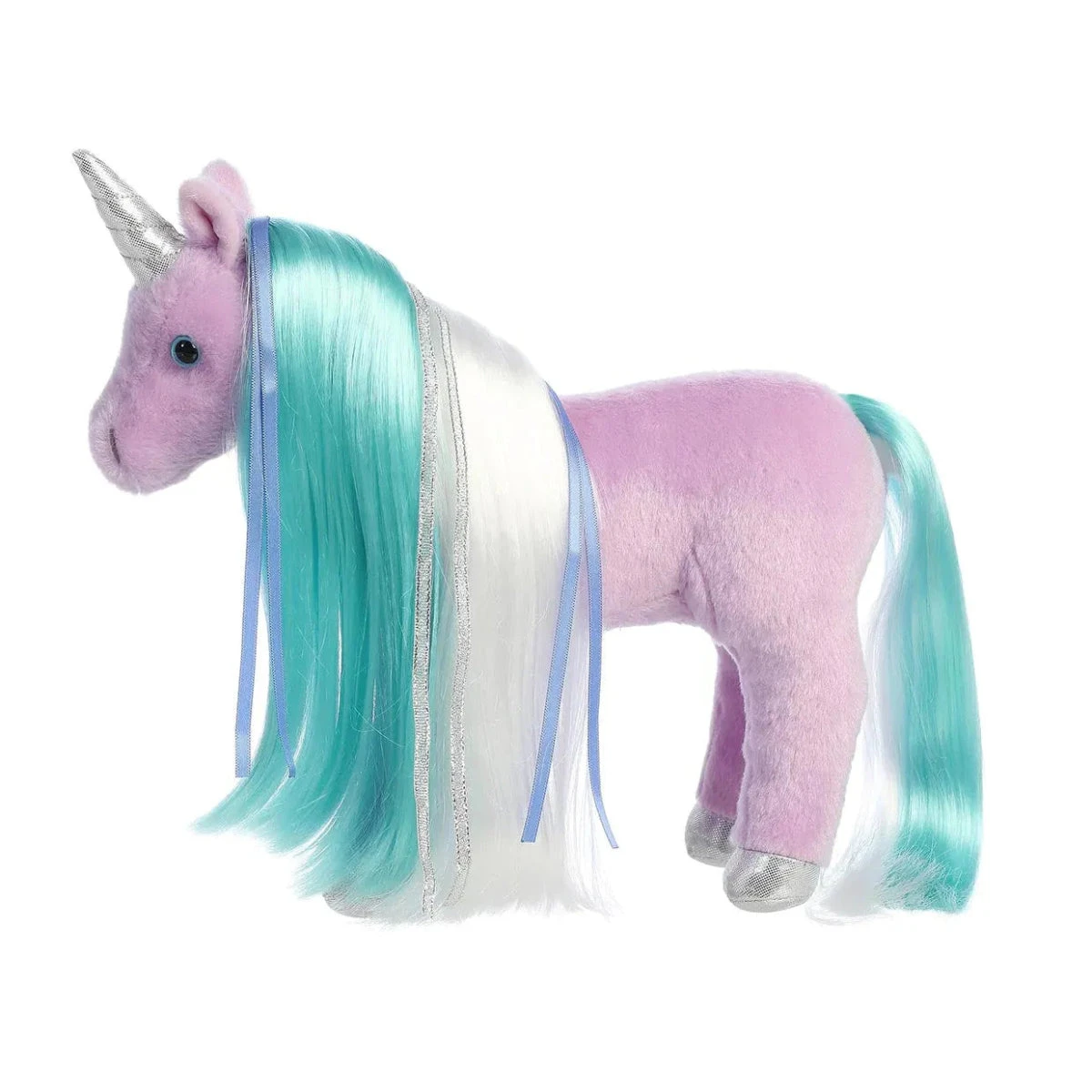 Breyer Mane Events 12 Inch Twilight The Purple Unicorn Plush Toy 4 Breyer Mane Events 12 Inch Twilight The Purple Unicorn Plush Toy - Image 2