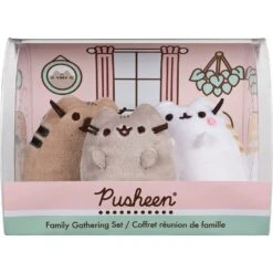 Pusheen 3 Inch Family Gathering Plush Toy Collecter's Set