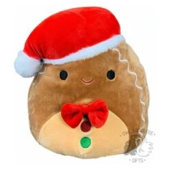 Squishmallow 8 Inch Jordan The Gingerbread Christmas Plush Toy